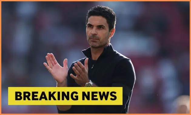 Mikel Arteta breaking news