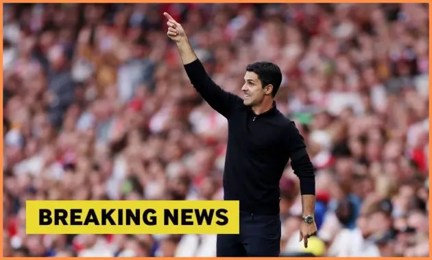 Arsenal manager Mikel Arteta