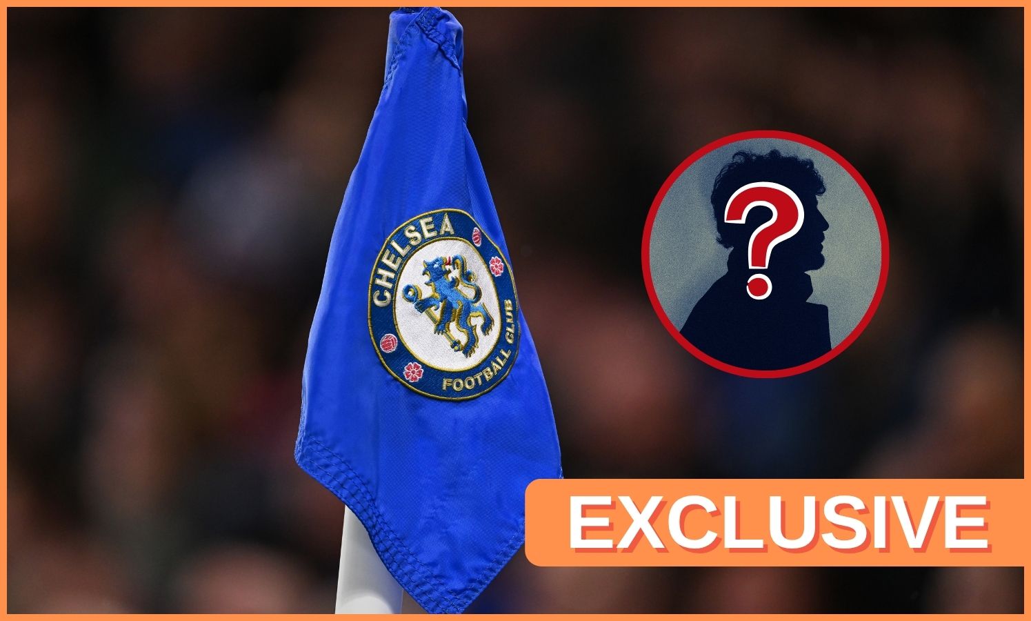 Chelsea FC corner flag