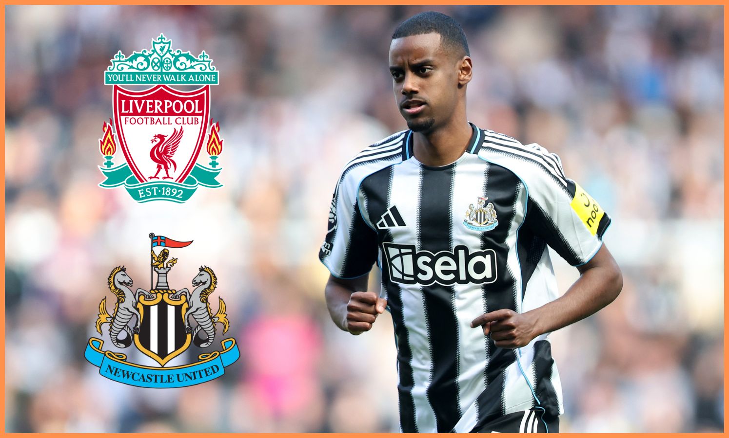 Alexander Isak Liverpool Newcastle United picture