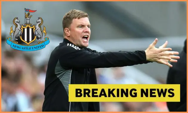Newcastle United manager Eddie Howe