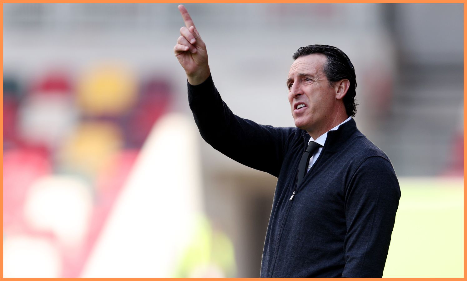 Aston Villa manager Unai Emery
