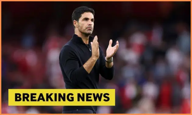 Mikel Arteta Arsenal breaking news