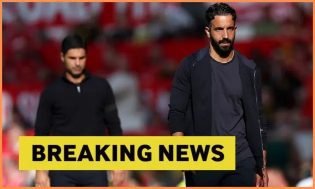 Man United manager Ruben Amorim
