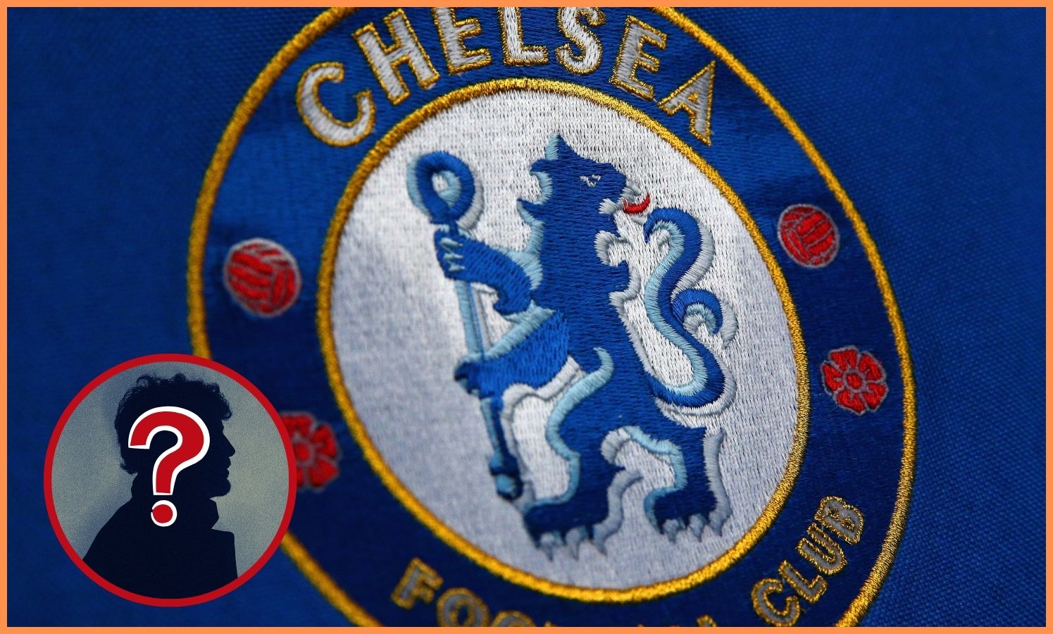 Chelsea FC crest close up