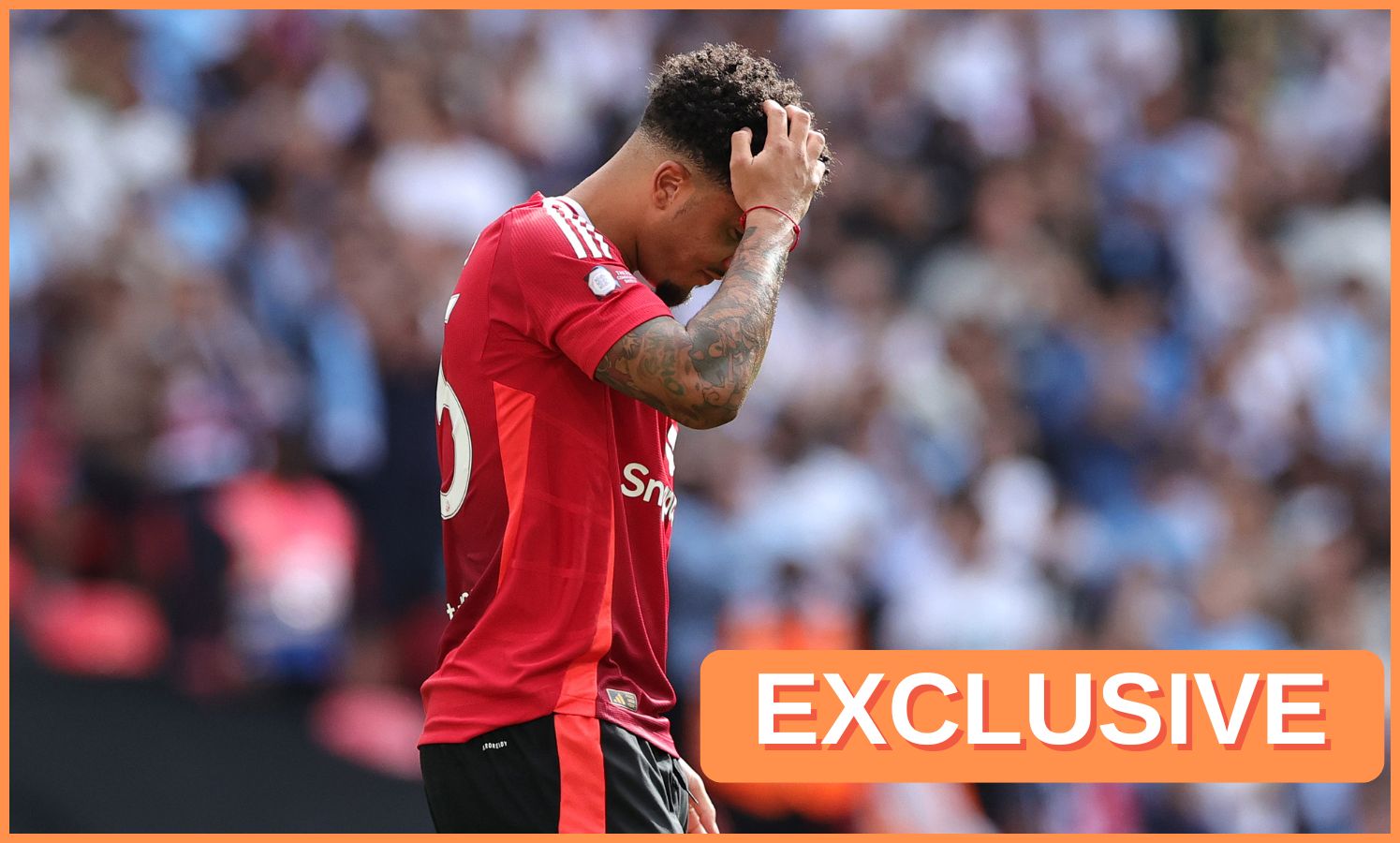 Jadon Sancho Man United exclusive