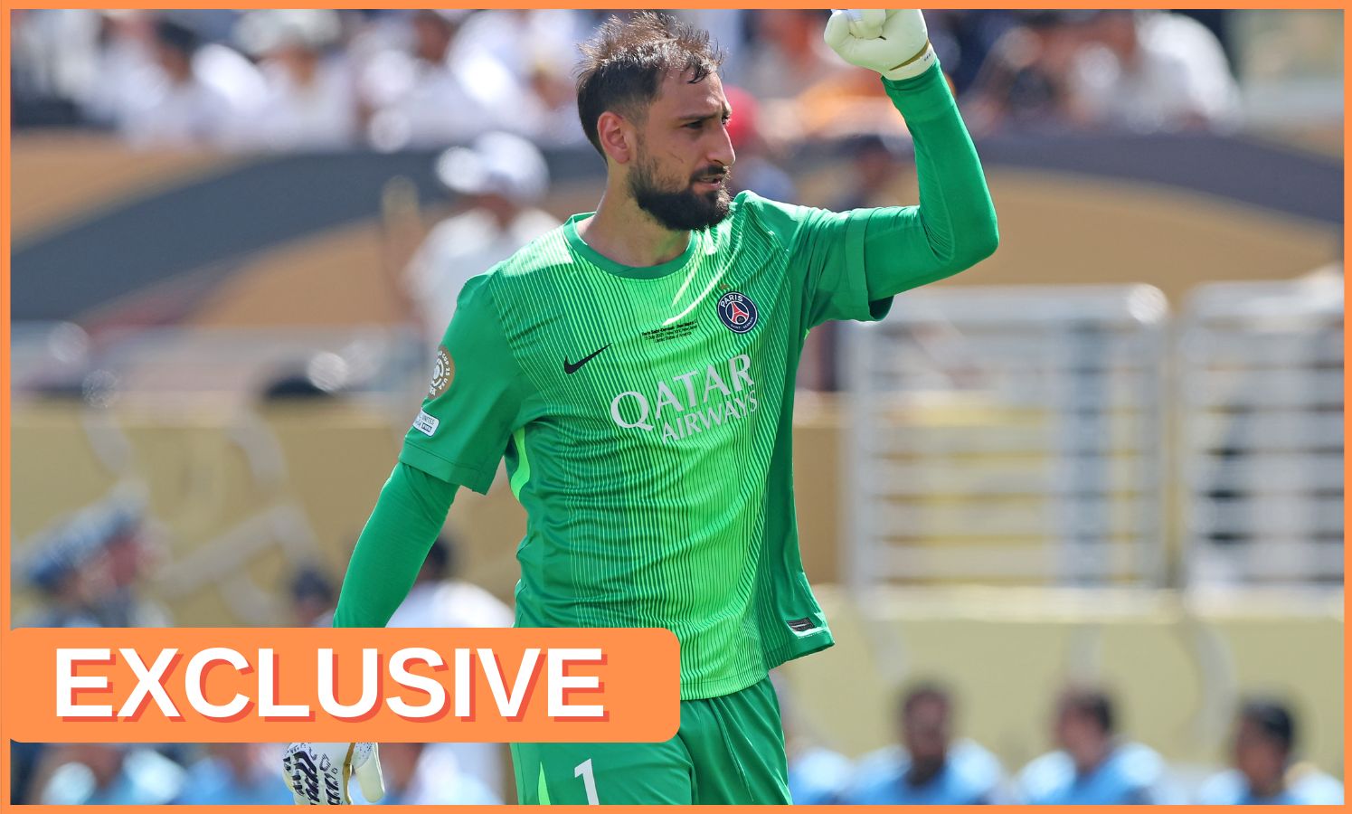 Gianluigi Donnarumma exclusive picture