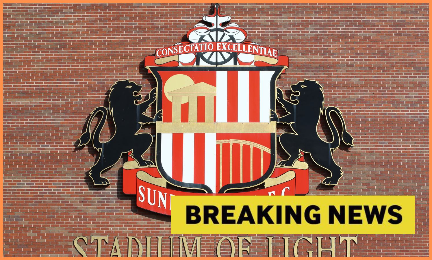 Sunderland logo breaking news