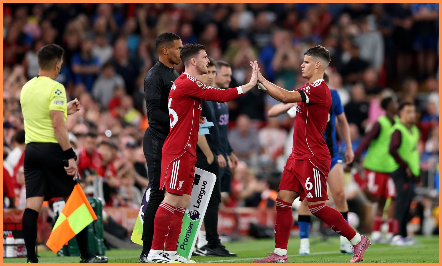 Andrew Robertson and Milos Kerkez