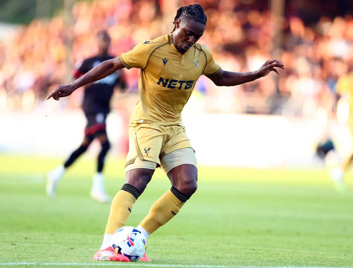 Eberechi Eze in action for Crystal Palace in pre-season
