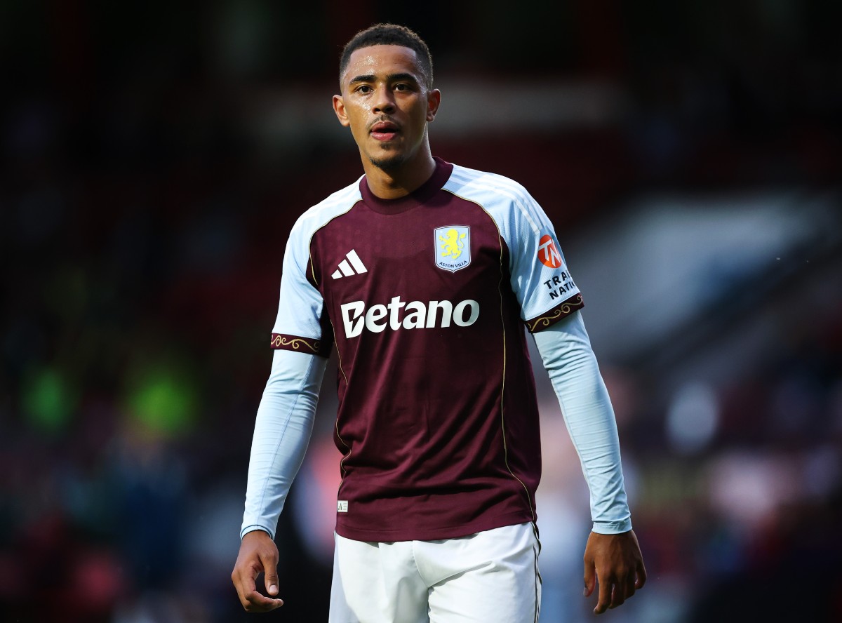 Jacob Ramsey in action for Aston Villa in pre-season