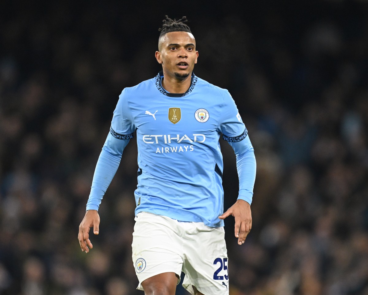 Manuel Akanji in action for Manchester City against Chelsea last season