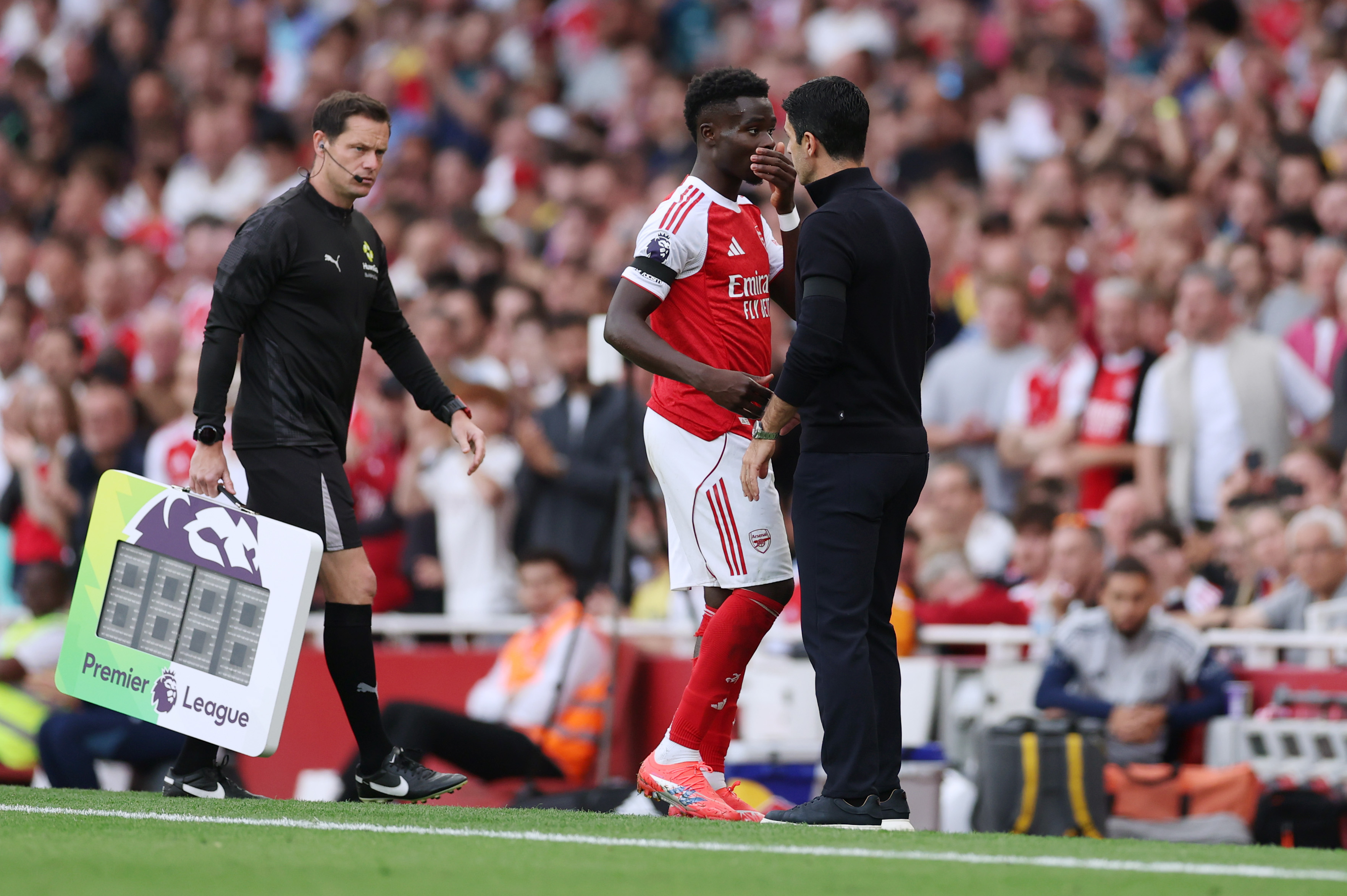 Bukayo Saka of Arsenal