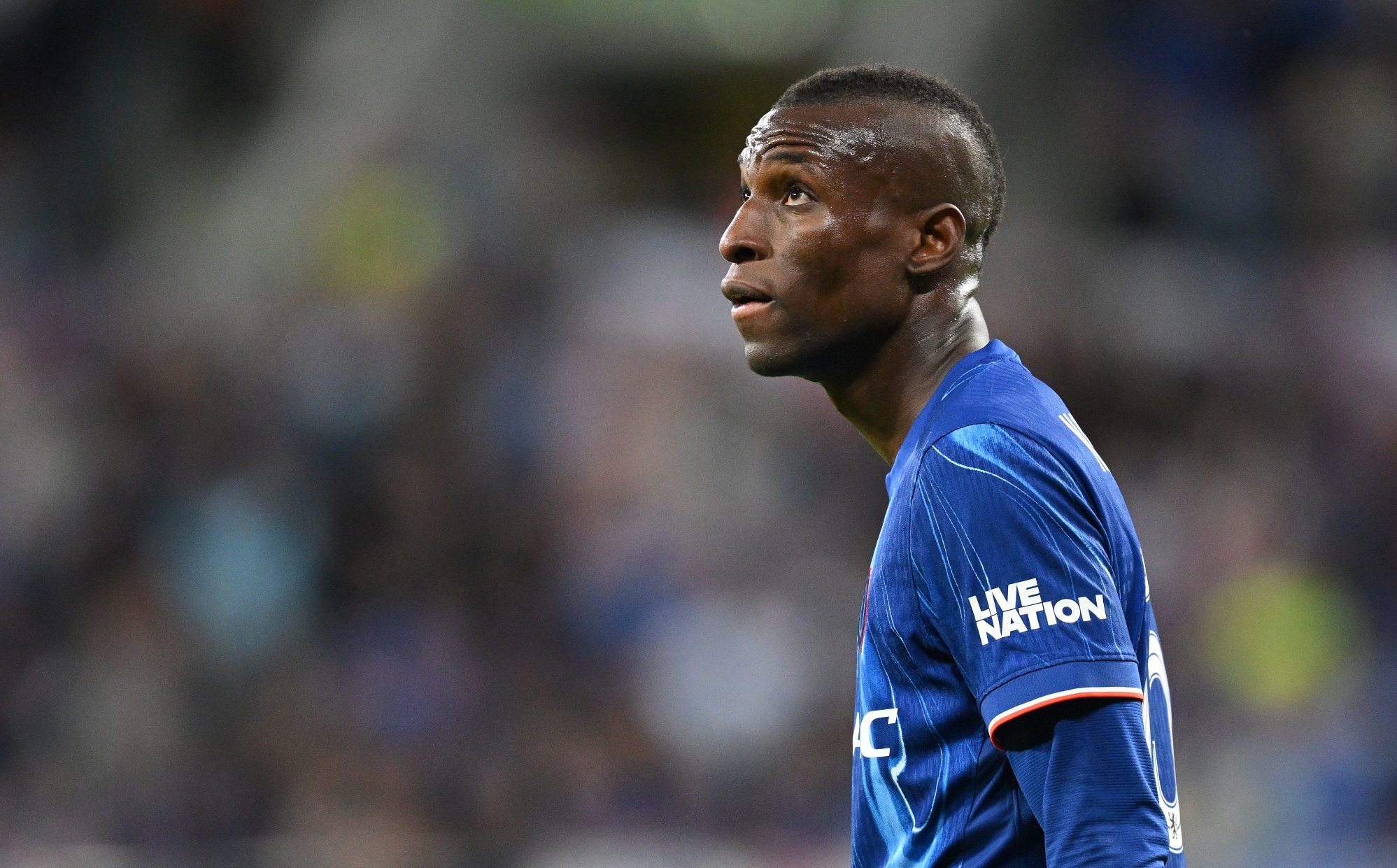 Nicolas Jackson of Chelsea in action
