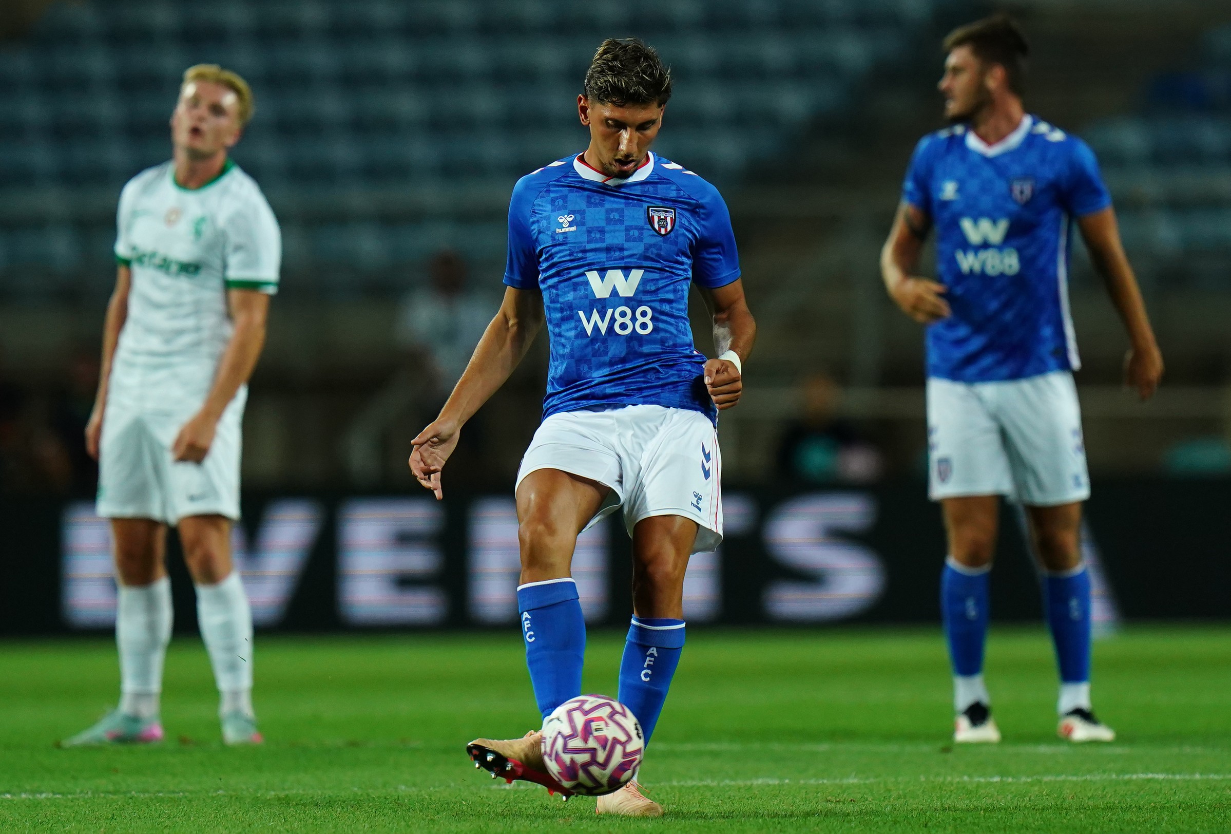 Nectarios Triantis of Sunderland AFC in action during the Pre-Season Friendly