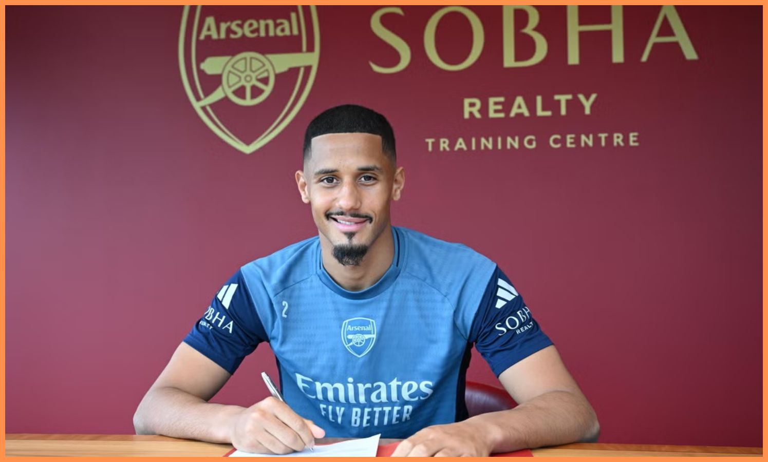 William Saliba of Arsenal