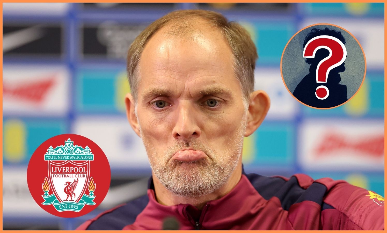 Thomas Tuchel in his press conference