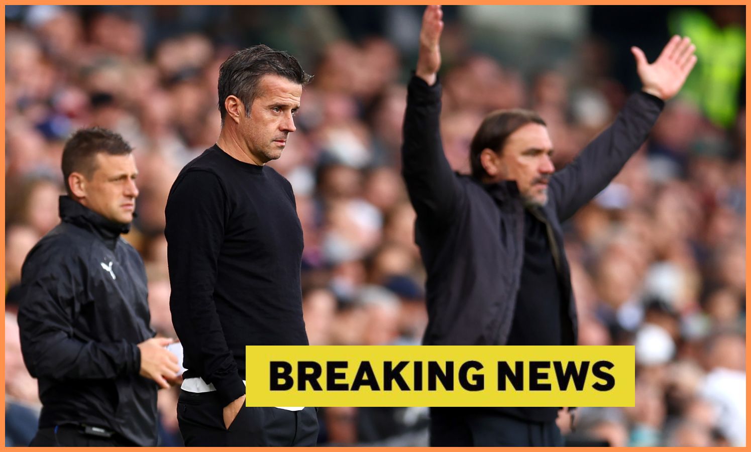 Marco Silva and Daniel Farke