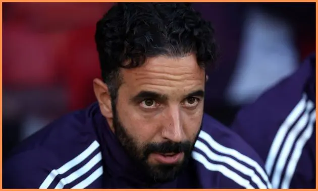 Man United manager Ruben Amorim