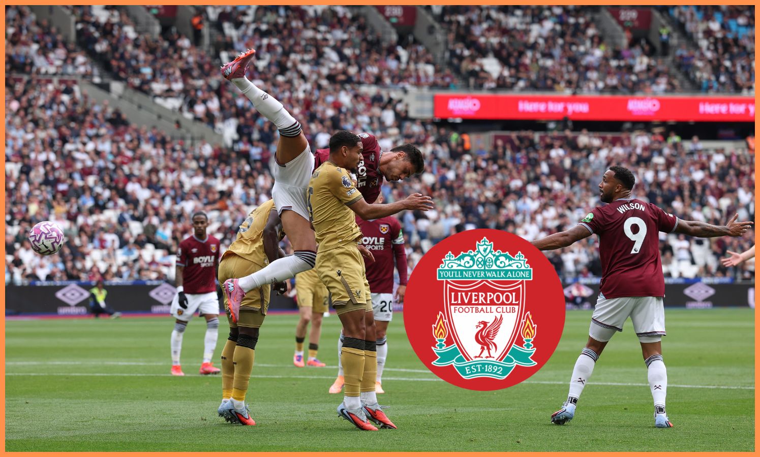 Marc Guehi in action in the Premier League