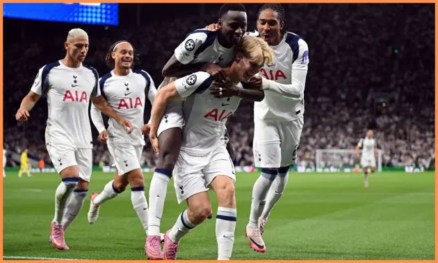 Tottenham players