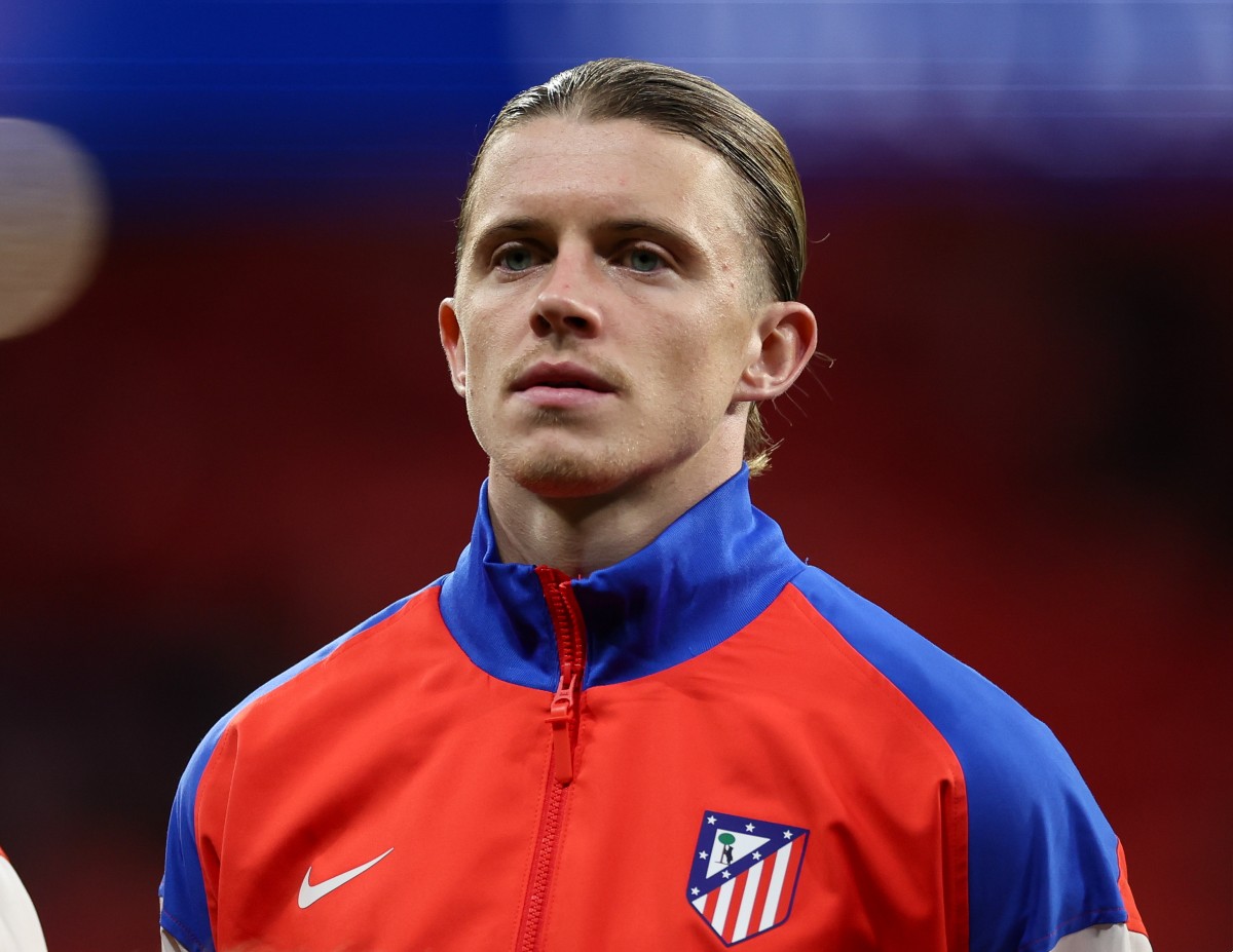 Conor Gallagher lining up for Atletico Madrid