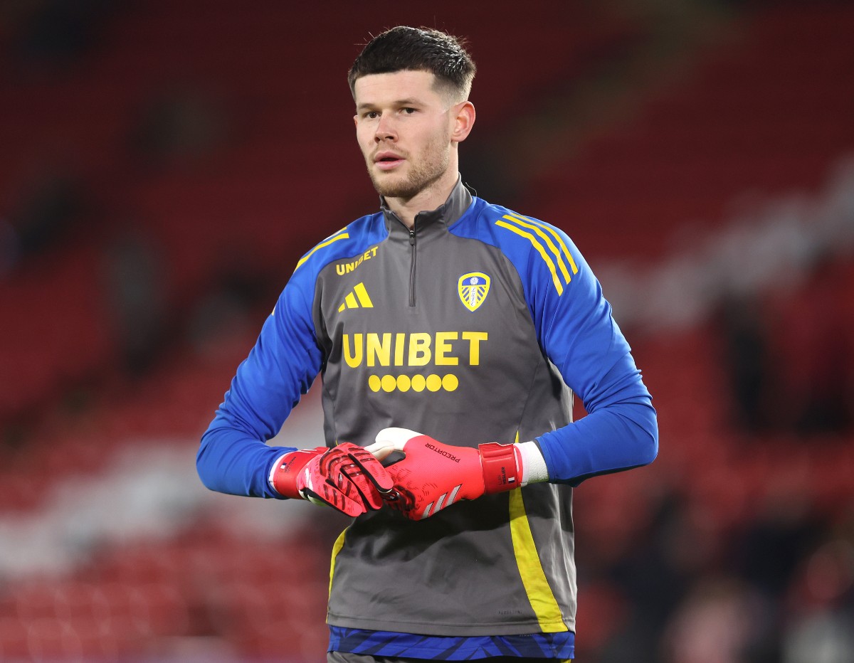 Illan Meslier of Leeds United FC