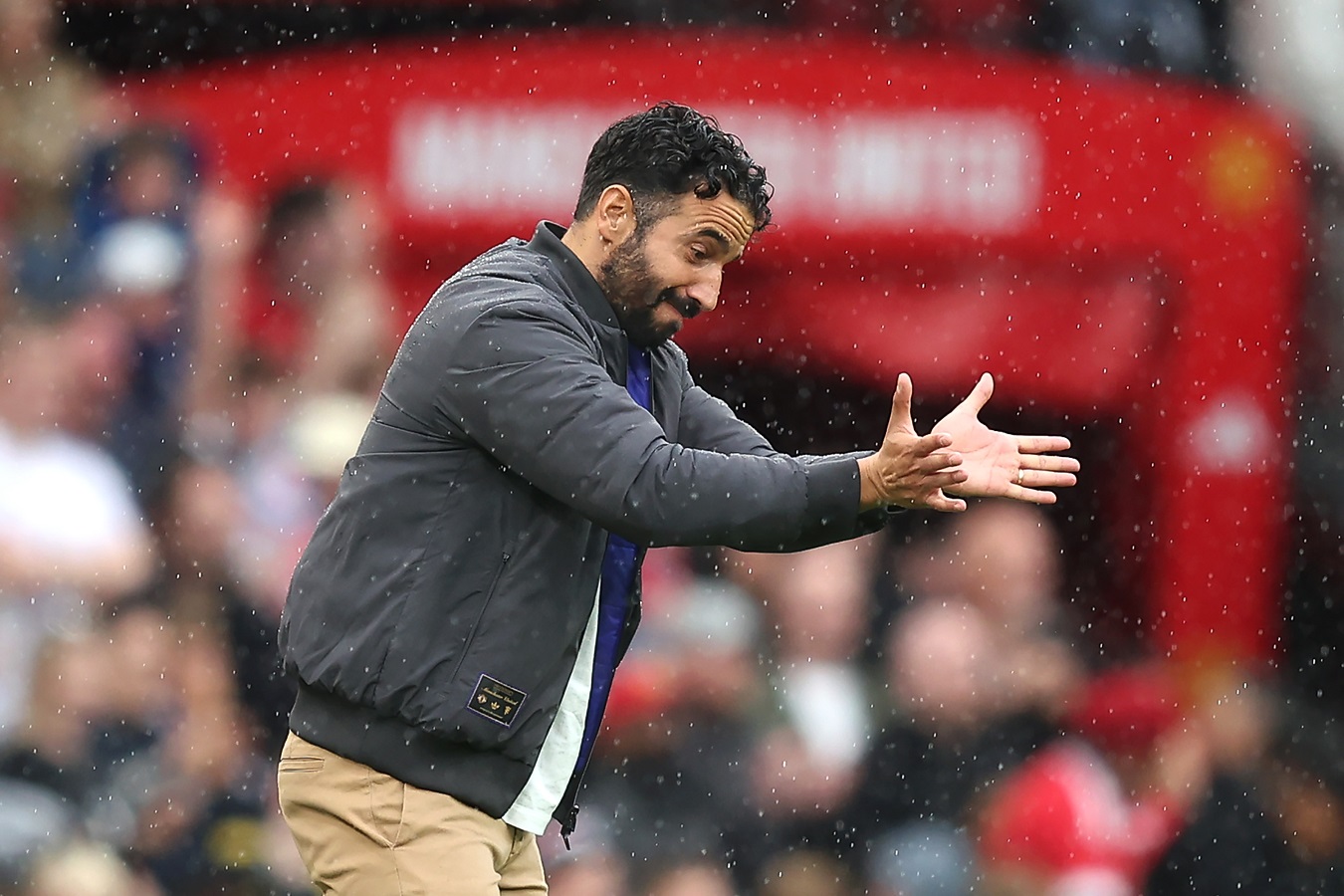 Ruben Amorim, Manager of Man United (Photo by Matt McNulty/Getty Images)