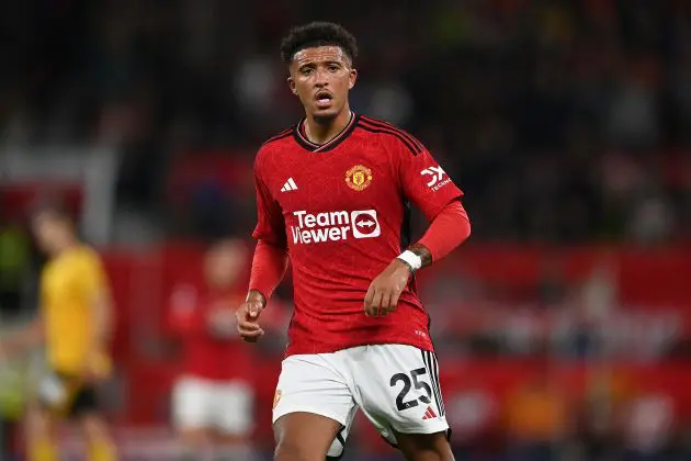 Jadon Sancho at Man United