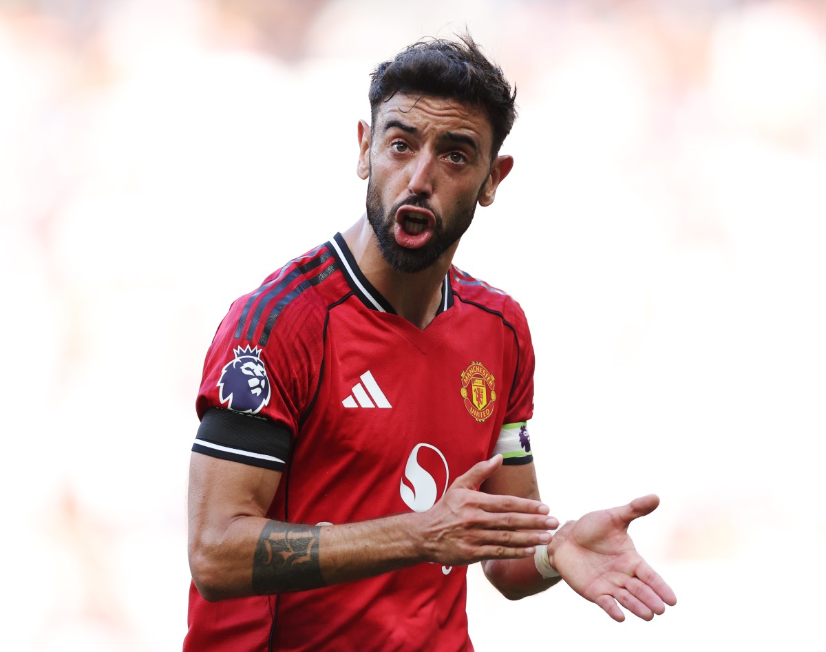 Bruno Fernandes of Man United
