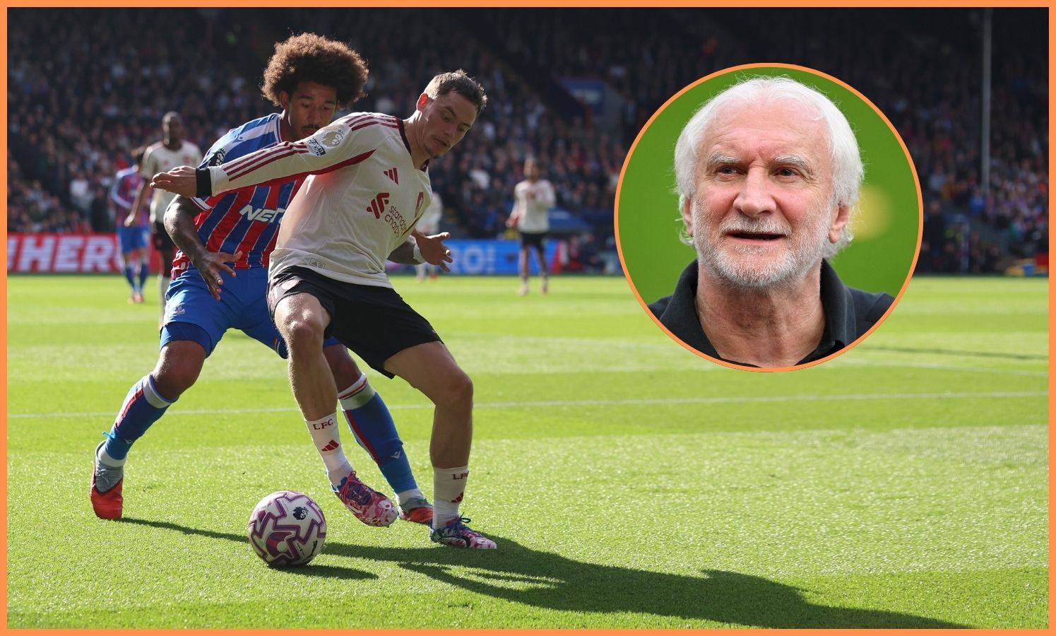 Florian Wirtz and Rudi Voller