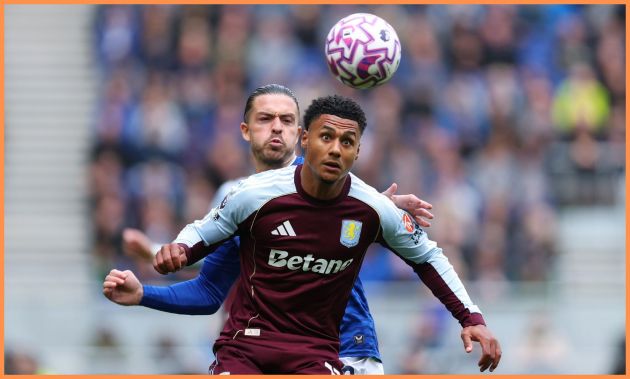 Ollie Watkins in action for Aston Villa