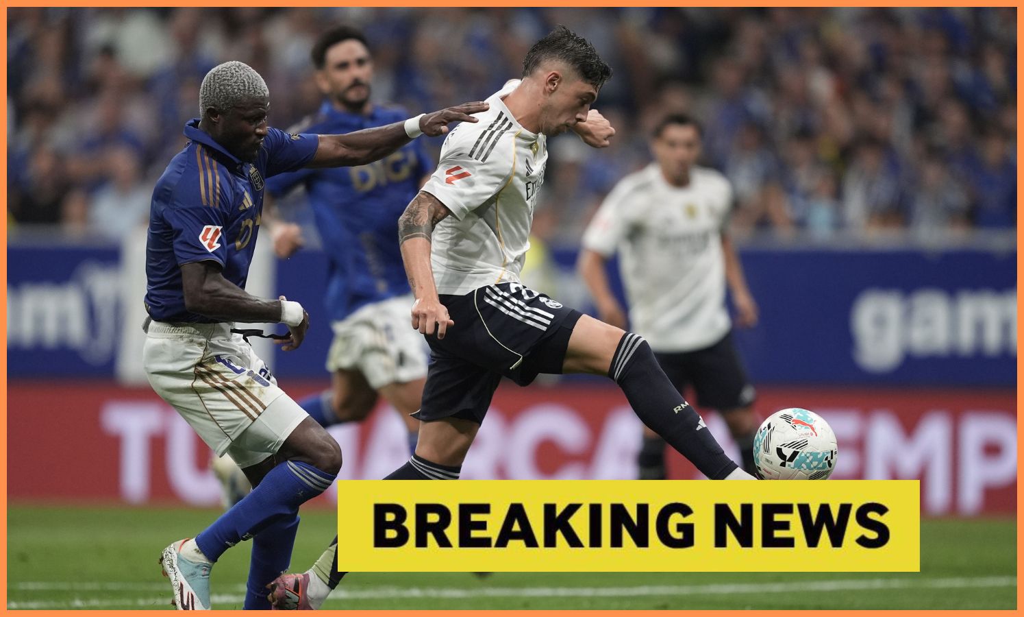 Federico Valverde in action for Real Madrid