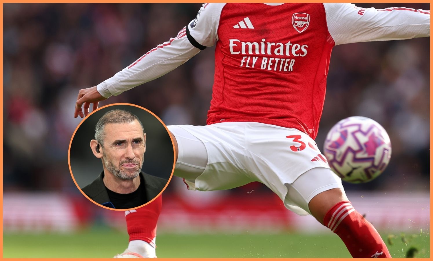 Martin Keown and Martin Zubimendi