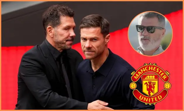Diego Simeone and Xabi Alonso