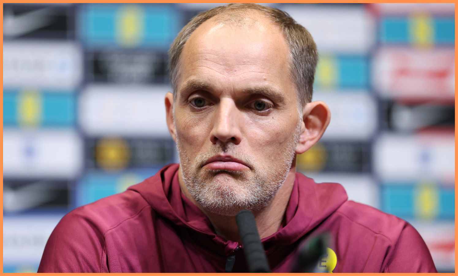 England manager Thomas Tuchel during a press conference