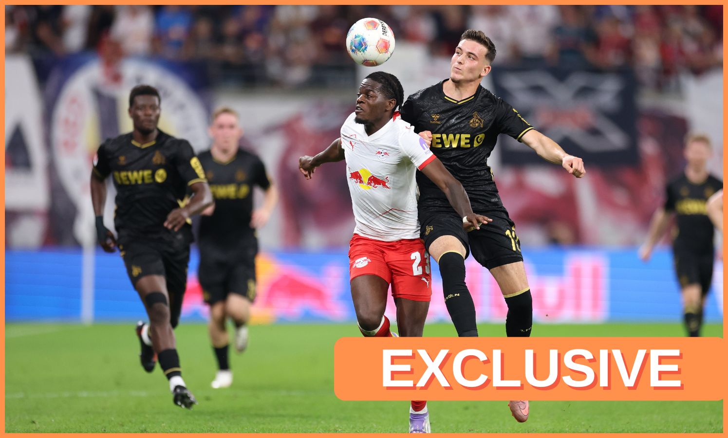 Castello Lukeba in action for RB Leipzig