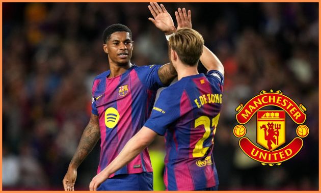 Marcus Rashford and Frenkie de Jong