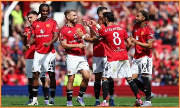 Man United players