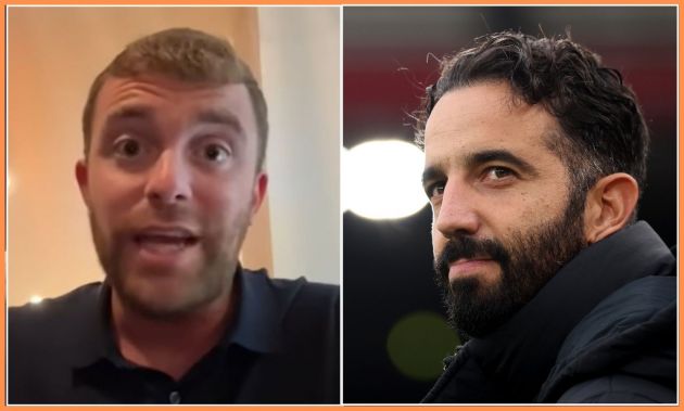 Fabrizio Romano and Ruben Amorim