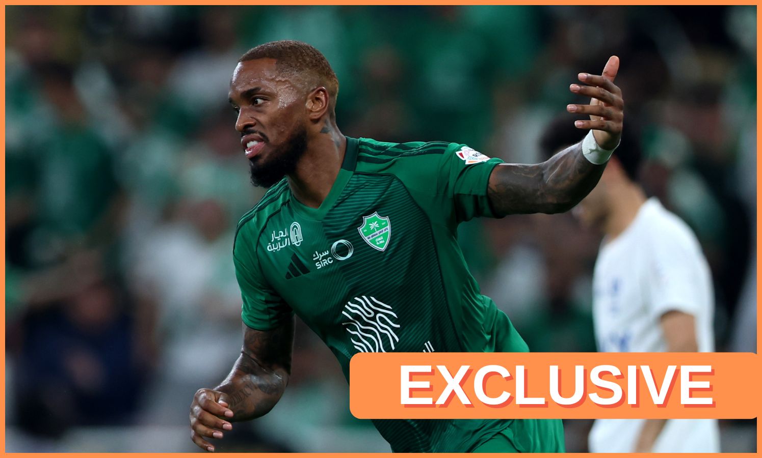 Ivan Toney in action for Al Ahli