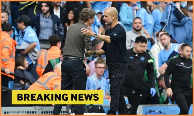 Tottenham Man City breaking news