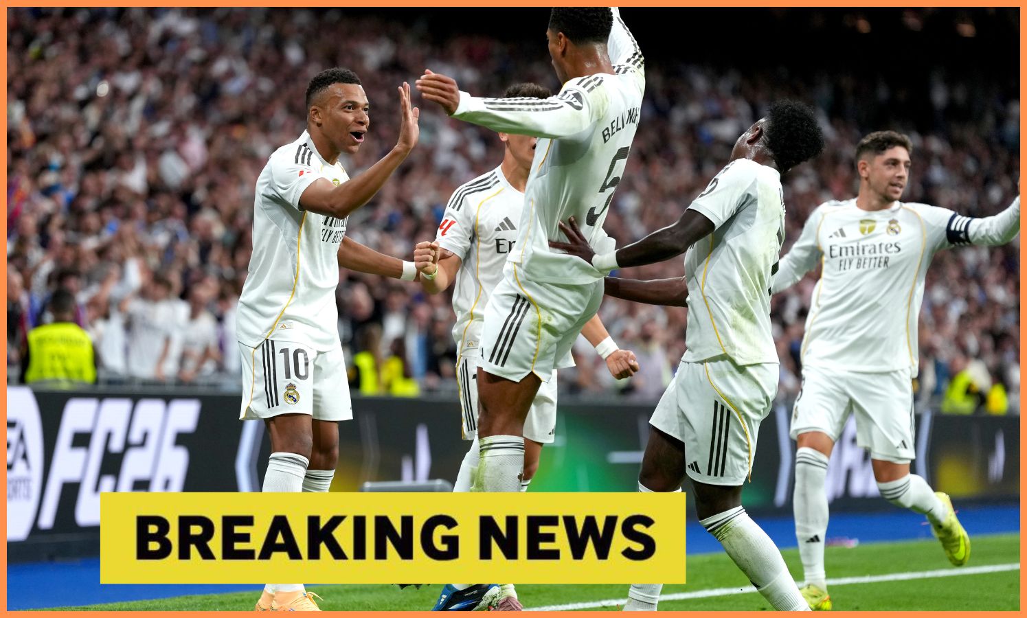 Real Madrid breaking news