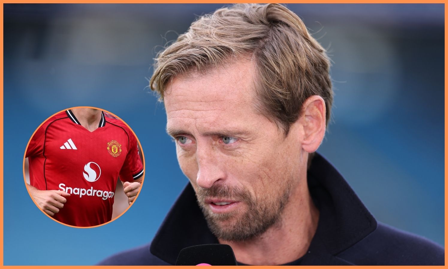 Peter Crouch on punditry duty
