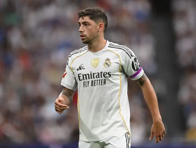 Federico Valverde in action for Real Madrid