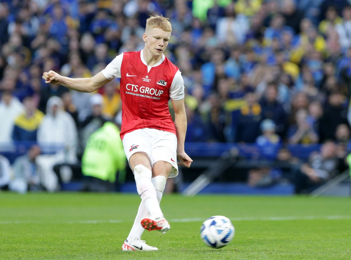 Kees Smit in action for AZ Alkmaar