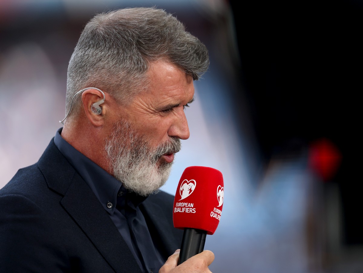 Roy Keane on punditry duty