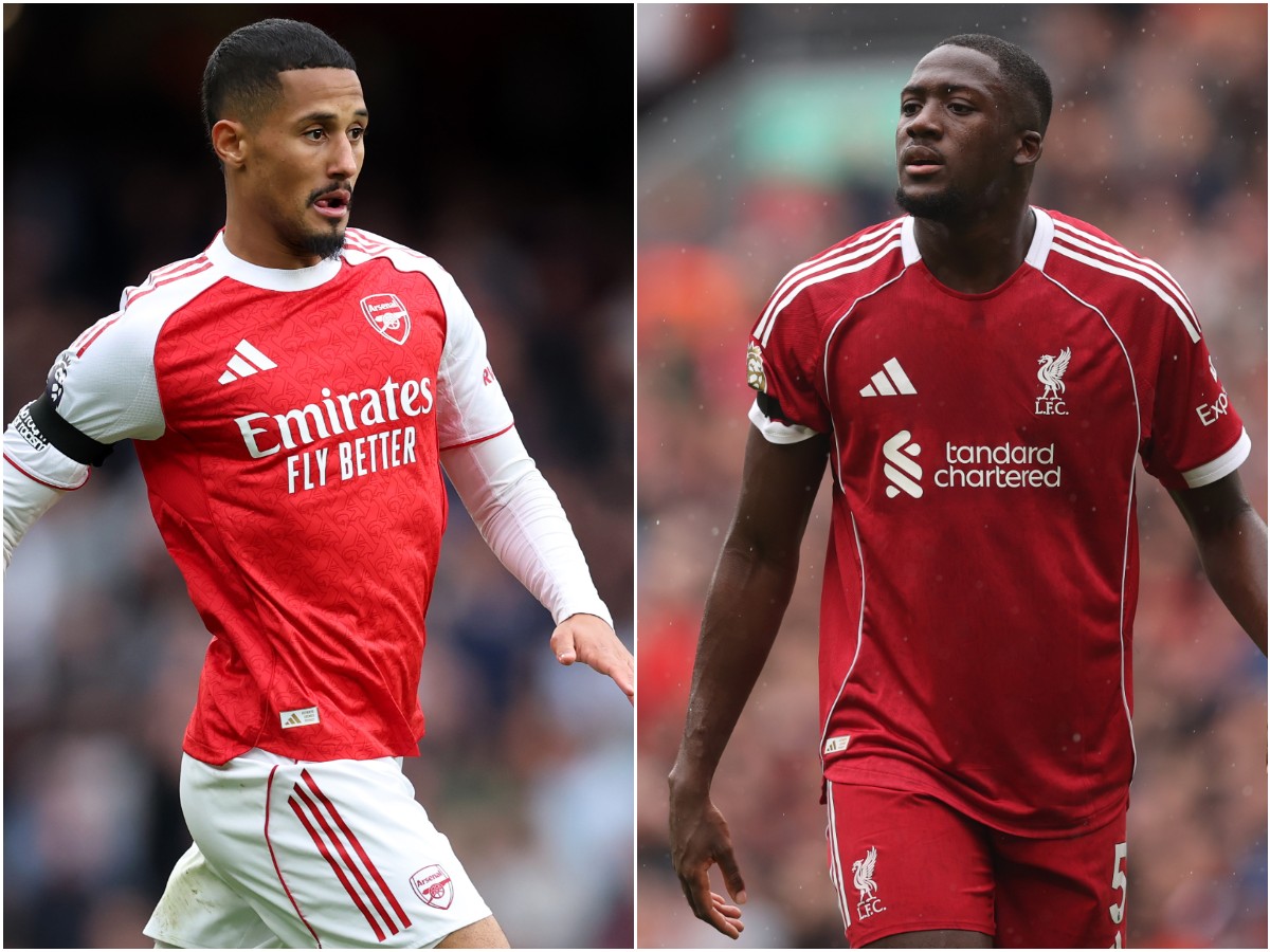 William Saliba and Ibrahima Konate