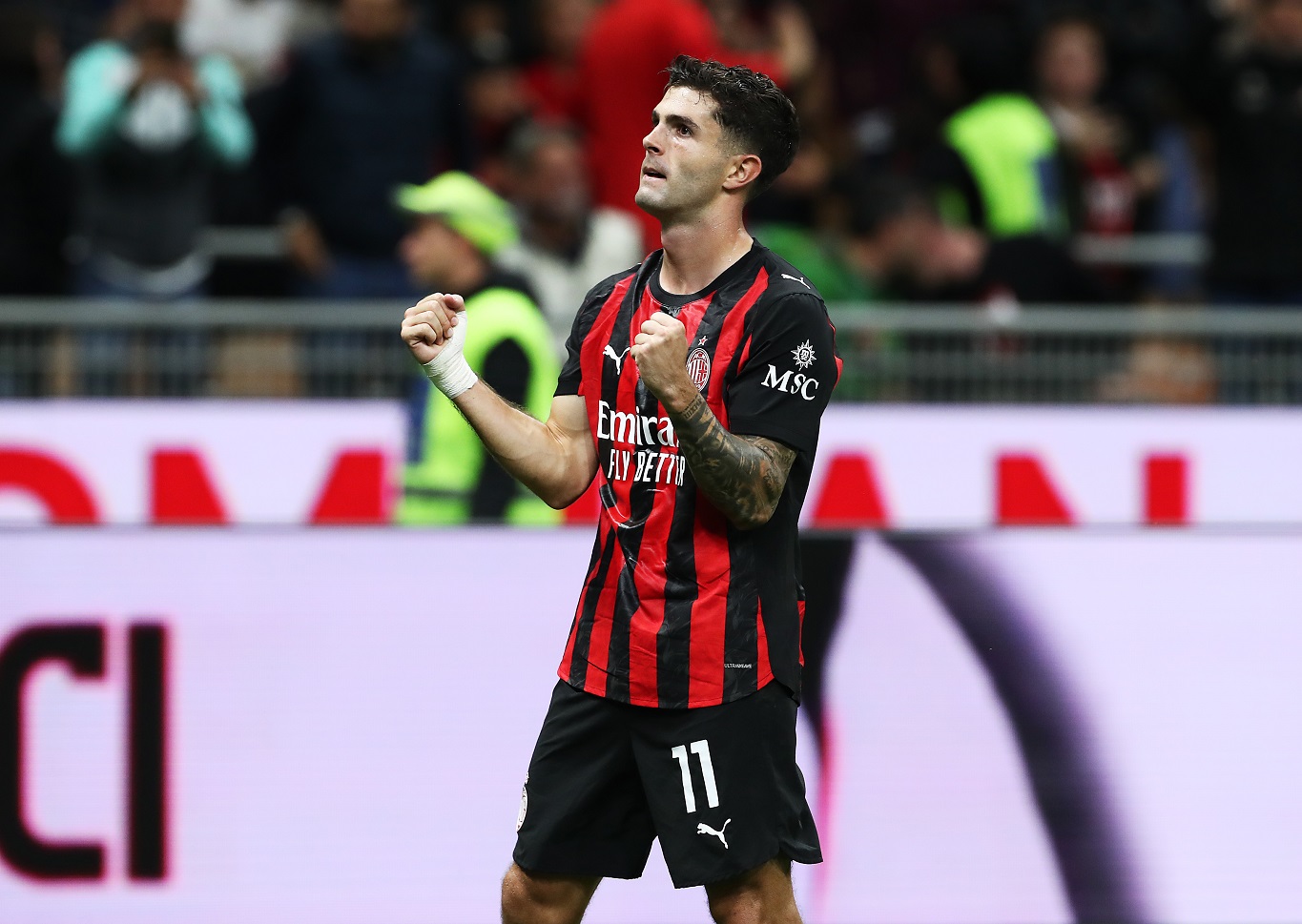 Christian Pulisic of AC Milan