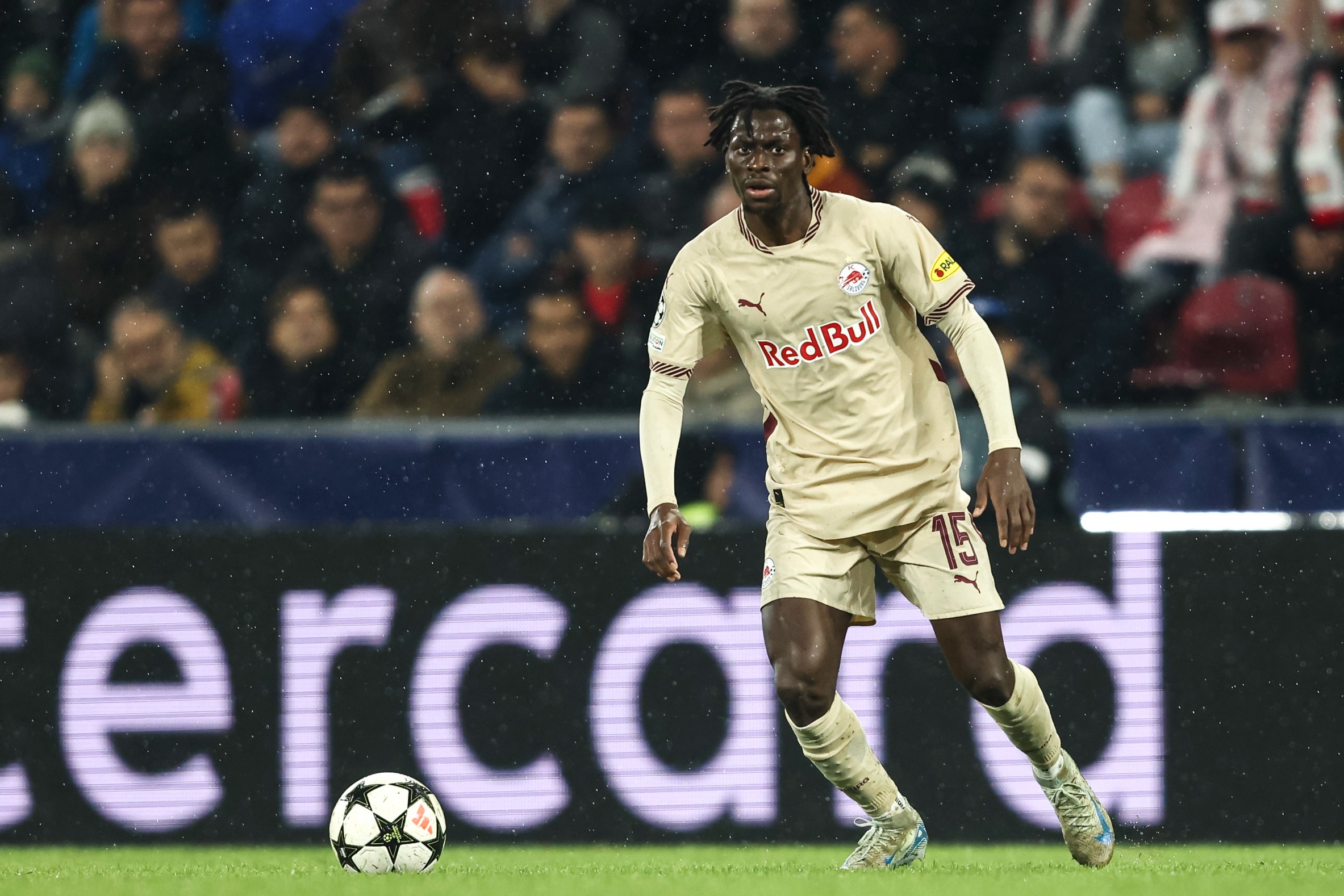Mamady Diambou of FC Salzburg in action during the UEFA Champions League